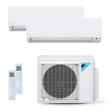 Imagem de Ar-Condicionado Multi Split Inverter 18000 BTUs Daikin Quente e Frio (2 Evap. HW 9000) 220V