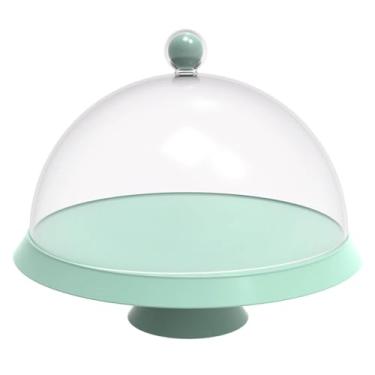 Imagem de PORTA BOLO BUBBLE Ø250 COM PÉ - MENTA