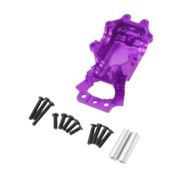 Imagem de Colaxi 1:14 RC Car Front Gearbox Inferior Tampa de Metal Peças de Reposição Modificadas DIY Caixa de Engrenagens para Modelos 14302 14209 Acessórios para, Tolet
