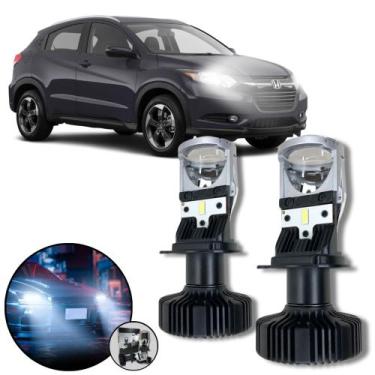 Imagem de Mini Projetor Elíptico Farol Baixo Alto H4 Honda H-RV - ShockLight