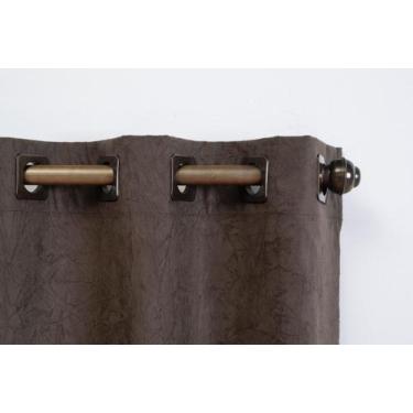 Imagem de Cortina Sala Quarto Cozinha para varão simples 2,80 x 1,70m - OutCasa 