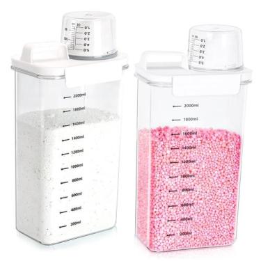 Imagem de Dispensador de detergente para roupa, 2 pacotes Tokokimo Laundry Power