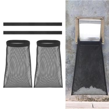 Imagem de Rrlihjgu Coletor De Fiapos Para Secador Desmontável | Armadilha de Poeira e Fibras para Exterior - Saco Lavável e Reutilizável para Lavandaria Casa Jardim Apartamento Garagem Quintal