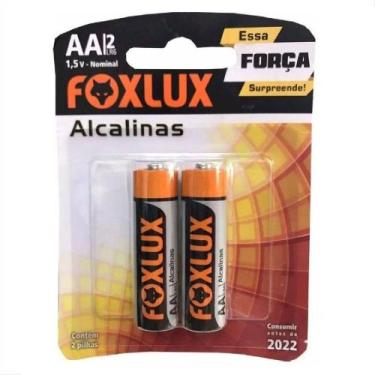 Imagem de Pilha Alcalina Pequena Aa 2 Un Foxlux