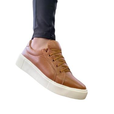 Imagem de Tênis Feminino em Couro Legítimo - Stella