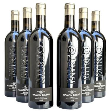 Imagem de Vinho Ramon Bilbao Mirto Safra 2018 Espanhol | Kit Com 6 Garrafas | Oferta