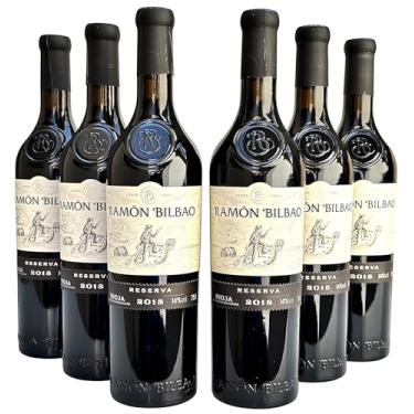 Imagem de Vinho Ramon Bilbao Reserva Safra 2018 Espanhol | Kit Com 6 Garrafas | Oferta