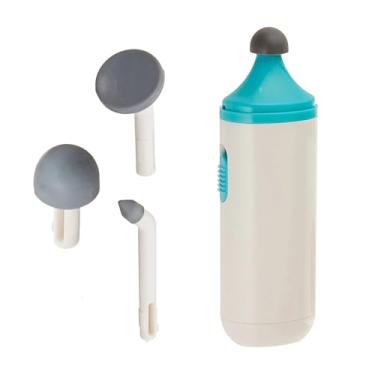 Imagem de Rolyan Mini massageador, massageador médico compacto operado por bateria para tecido cicatricial, inclui 3 cabeças de massagem, pequeno dispositivo de massagem para cicatrizes de cirurgia, mãos, pés e