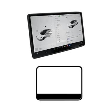 Imagem de Novo Organizador De Armazenamento Oculto Sob a Tela Para Tesla Model 3