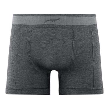 Imagem de Cueca Boxer Mescla sem Costura Grafite Zee Rucci, G