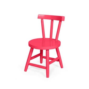 Imagem de Cadeira Infantil Miami JM Móveis, Rosa