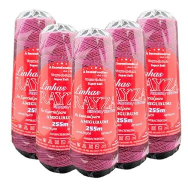 Imagem de Linha Rayza Amigurumi - Ideal para Crochê e Amigurumi - Tex 288 - Cor 013 Vinho (1, Vinho)