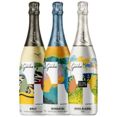 Imagem de KIT SABOR DO BRASIL  Seleção Premium de Espumantes Nacionais  Ideal pa