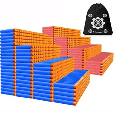 Imagem de Compatível com Nerf Darts Bullets - Pacote com 1000 refil de dardos compatível com suprimentos de festa de armas Nerf N-Strike Elite Series, pacote de munição universal de dardos para arma de