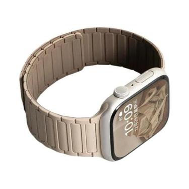 Imagem de Pulseira Esportiva Magnética De Silicone De 49mm 45mm 46mm 42mm 38mm 4