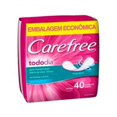 Imagem de Absorvente Carefree Todo Dia sem perfume com 40un