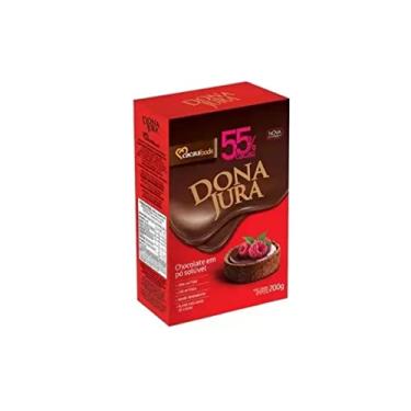 Imagem de CHOCOLATE PO DONA JURA 55% CACAU 200g