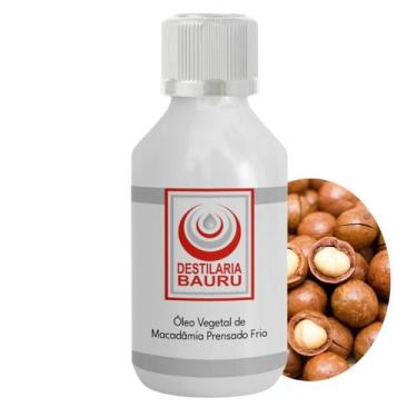 Imagem de Óleo Vegetal Macadâmia Prensado Frio - Destilaria Bauru, 500 ml