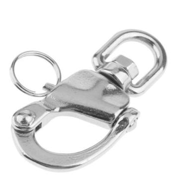 Imagem de Manilha Orca Inox Com Destorcedor 128Mm