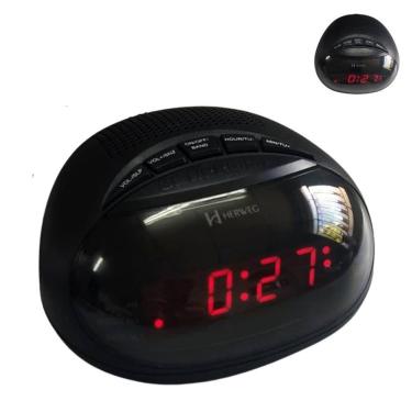 Imagem de Rádio Relógio Herweg Ref: 8112-034 Preto