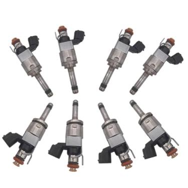 Imagem de JESBEN ML3E-9G929-BB 8 peças de injetores de combustível GDI 6 furos de substituição para F-150 Mustang 5.0L-V8 2018-2022 CM5265 FJ1394 ML3E-9G929-EB ML3E9G929BB