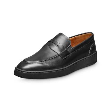 Imagem de Allen Edmonds Randolph 2.0 Tênis masculino sem cadarço Penny Loafer, Couro preto, 7.5 X-Wide