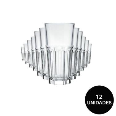 Imagem de Jogo 12 copo bristol long drink 340ml nadir figueredo