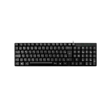 Imagem de Teclado Multilaser Slim Preto USB ABNT 2