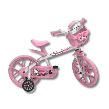 Imagem de Bicicleta Aro 14 Hello Kitty - Bandeirante