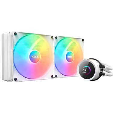 Imagem de WATER COOLER NZXT KRAKEN 280 RGB COM 2 FANS BRANCO