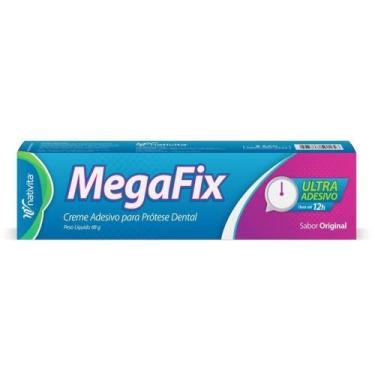 Imagem de Megafix creme adesivo sabor original com 68g - NATIVITA