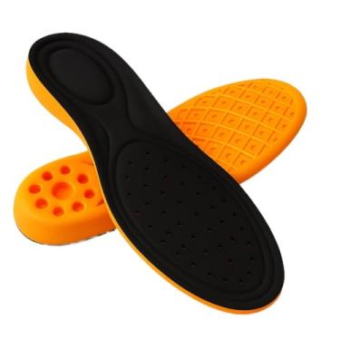 Imagem de Palmilha Ortopédica Gel para Esporão e Fascite Plantar - Par com Alívio Imediato | Palmilha Ajustável Tamanho Único 36-46 (37)