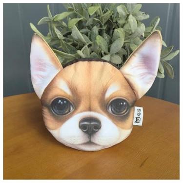 Imagem de Minibolsa de moedas engraçada 3D com cara de cachorro para moedas, porta-moedas divertida, bolsa pequena com zíper para chave, batom, fones de ouvido, presentes para amantes de cães, amigas, irmã 9