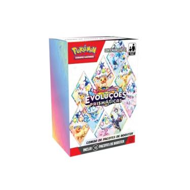 Imagem de Pokémon Estampas Ilustradas, Combo de Booster EV8.5 Evoluções Prismáticas