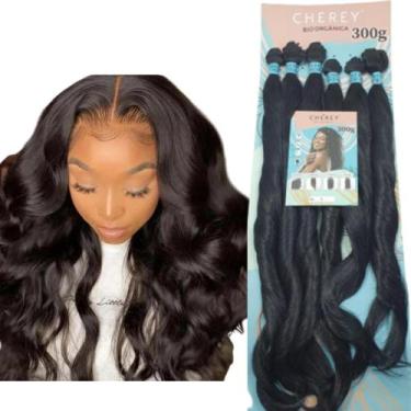 Imagem de Cabelo Mega Hair Na Tela Ondulado Para Entrelace 300g Perla - bbless, 