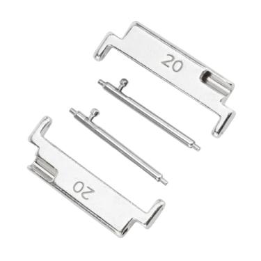 Imagem de HEEPDD Para Smartwatch Strap Customization Watch Watch NAN Compatível Intercambieado Ajustável NAN (Prata)