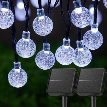 Imagem de Solar String Lights Brightown 120 LED 22 m, pacote com 2 unidades ao a