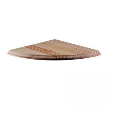 Imagem de Prateleira de Canto, Tabua para Prateleira de Canto Madeira Pinus(15cm)