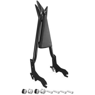 Imagem de NOVALLA Almofada de encosto destacável Sissy Bar adequada para Harley Sport Glide Low Rider FLSB FXLR FXLRS 2018-2025 (GB-NOVO)