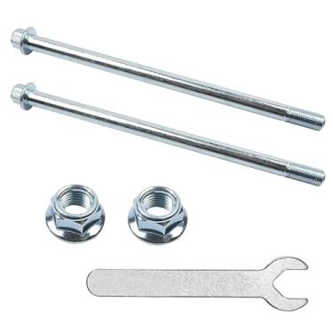 Imagem de Shakas Kit de parafusos de montagem do motor, M8 X 115 mm, eixo da roda dianteira, chave de porca de parafuso de eixo médio, para motor de 4 tempos de 50 cc 70 cc 90 cc 110 cc 125 cc 140 cc Pit Pro