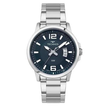 Imagem de Relógio Technos Masculino Racer Basico Prata - 2315lar-1a 2315lar-1a