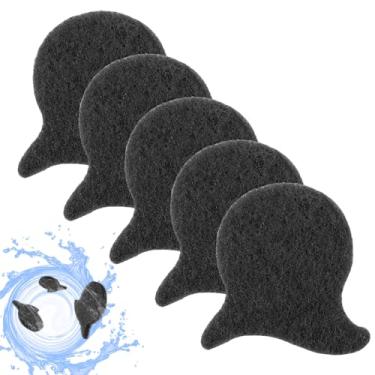 Imagem de 5 peças de removedor de pelos de animais de estimação para lavanderia, coletor de pele para lavadora e secadora, remove eficazmente pelos de animais de estimação, fiapos e caspos, suave nas roupas