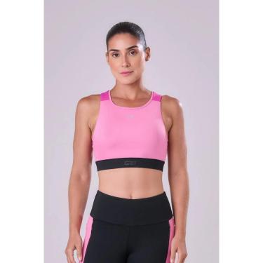 Imagem de Top Grit Bossa Ajustavel Bolso Authen Rosa Malva/Pink/Preto-Feminino