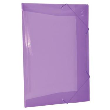 Imagem de Pasta Aba Elástica Ofício Sem Lombo Lilás - DAC LTDA