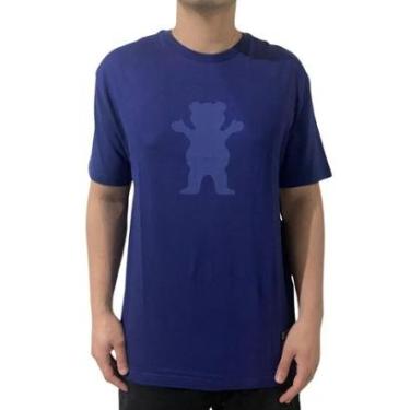 Imagem de Camiseta Masculina Grizzly - Azul-Masculino
