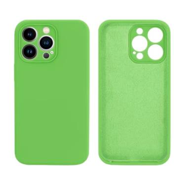 Imagem de Capinha Compativel com iPhone 13 Pro Com Proteção de Câmera em Silicone com Interior Aveludado