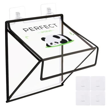 Imagem de CHGCRAFT Cesta de caixa de correio interna para porta frontal tamanho grande caixa de correio à prova de cães receptor de porta para pequenos pacotes e revistas