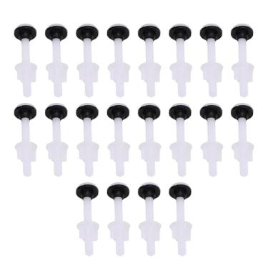Imagem de Fabater Parafuso Plástico do Parafuso de Fixação do Tanque Toalete de 20 Pces para Toaletes Padrão, Dimensões Precisas 9.6cm de Montagem Tanque para Evitar Oscilação,