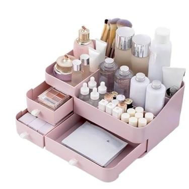 Imagem de Organizador De Mesa Escritório Maquiagem(Rosa G)