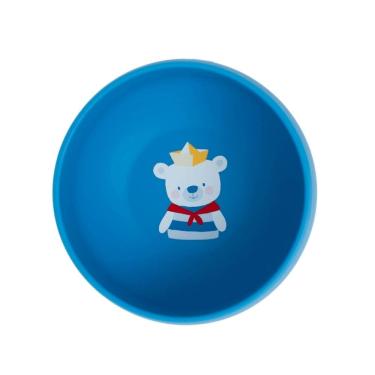 Imagem de Bowl De Silicone Com Ventosa Ursinho Navy Azul - Bup Baby